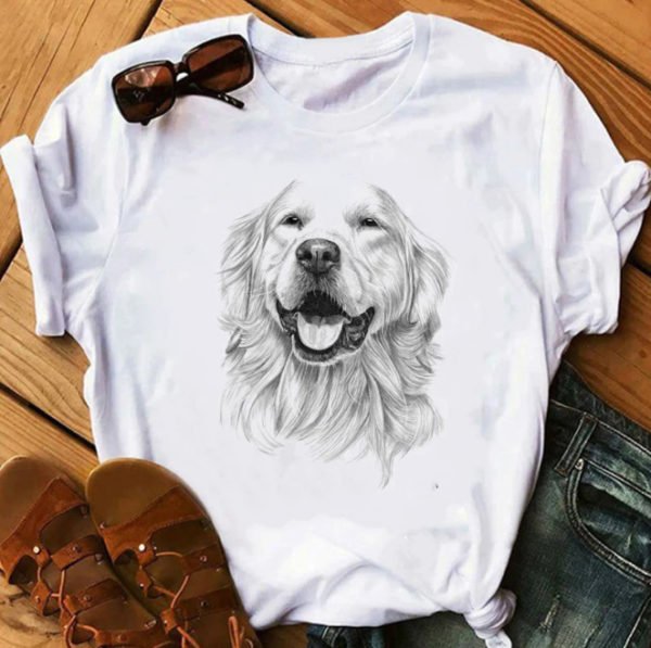 Polera Diseño Perro Unisex
